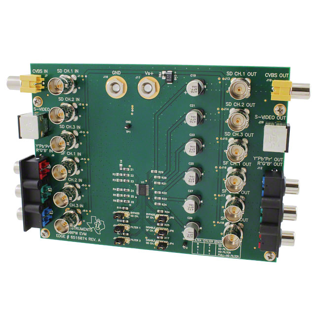 THS7360EVM (Оценочные и демонстрационные платы и комплекты TI)
