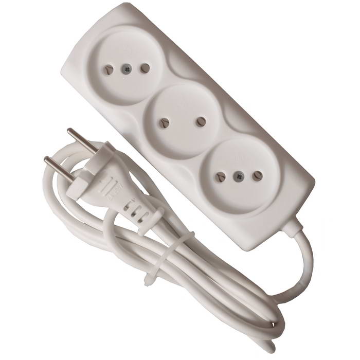 Сетевой удлинитель Космос YKsm5m-3g(6A)S