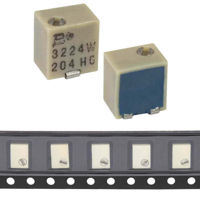Подстроечный резистор 3224W 200К (3224W-1-204)