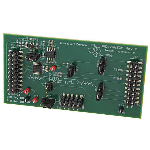 DAC8168EVM (Цифро-аналоговые преобразователи (ЦАП) TI)