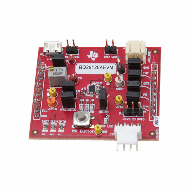BQ25120AEVM (Оценочные и демонстрационные платы и комплекты TI)