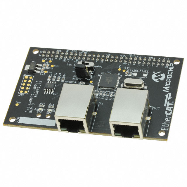 EVB-LAN9252-ADD-ON (Оценочные и демонстрационные платы и комплекты MCRCH)