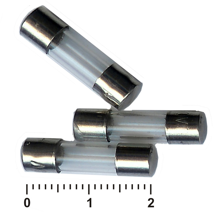 Предохранитель цилиндрический RUICHI S1014, 3 А, 250 В, -60…+85 °C, с плавкой вставкой