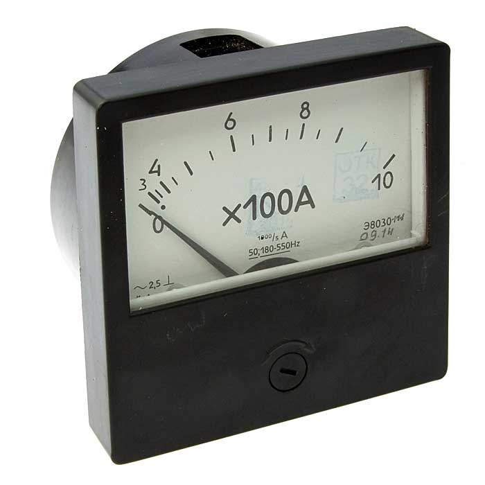 Прибор щитовой Э8030 1КА/5 (50ГЦ) (200*г.)