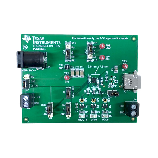 TPS25820EVM-835 (Оценочные и демонстрационные платы и комплекты TI)