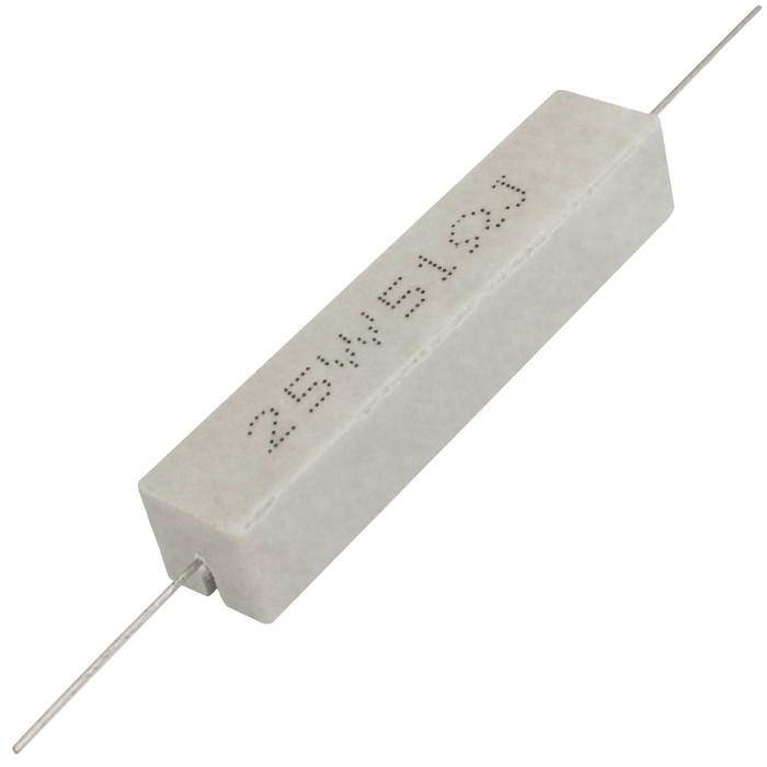 Мощный постоянный резистор RUICHI RX27-1 51 Ом 25W 5% / SQP25, керамо-цементный корпус