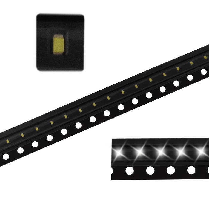 XL-1005UWC Xinglight светодиод холодный белый 19000К - 24000К, 70 мкд, 0402 (1.1x0.55x0.4 мм)