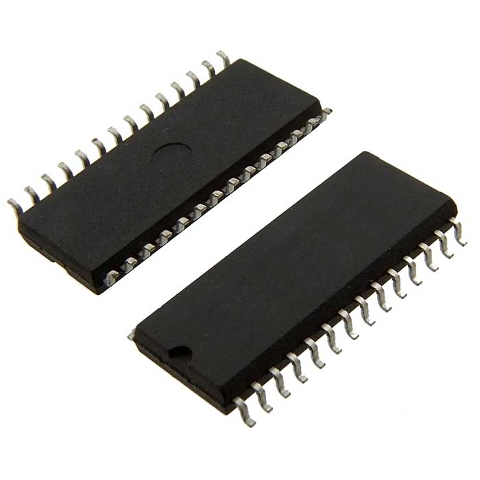 ENC28J60-I/SS, Ethernet контроллер Microchip, 10 Мбит/с, IEEE 802.3, SPI, диапазон питания 3.1В- 3.6В, корпус SSOP-28