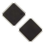 MSP430F2418TPM, 16-ти битный микроконтроллер Texas Instruments, 116kB Flash, 8kB RAM, 48 GPIO, 12 бит АЦП, 2x(USI/LIN/IrDA/SPI/I2C), 2xЦАП 12-бит, компаратор, DMA, аппаратный умножитель, супервизор питания, термодатчик, BrownOut, корпус LQFP-64