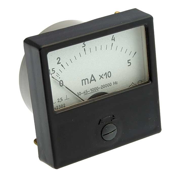 Прибор щитовой Ц42302 50МА (50ГЦ)