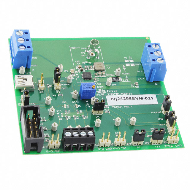 BQ24296EVM-021 (Оценочные и демонстрационные платы и комплекты TI)