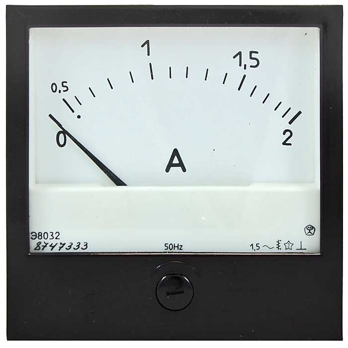 Прибор щитовой Э8032 2А (50ГЦ)