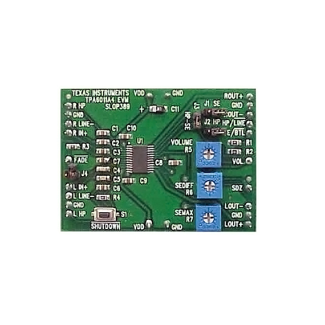TPA6011A4EVM (Аудиоусилители TI)
