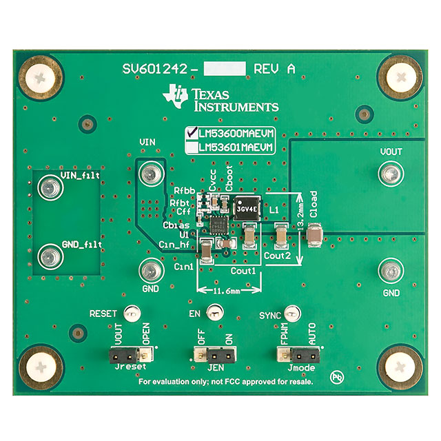 LM53600MAEVM (Импульсные источники питания TI)