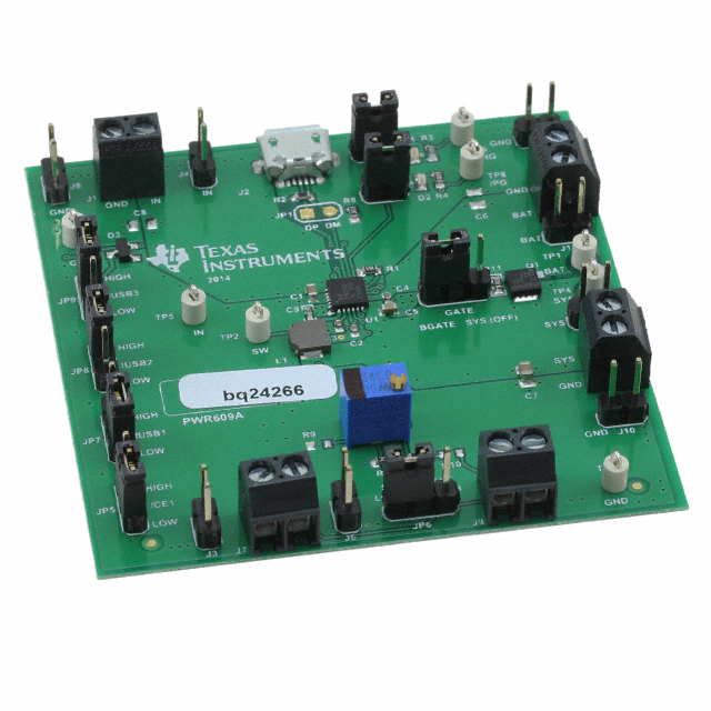 BQ24266EVM-609 (Оценочные и демонстрационные платы и комплекты TI)
