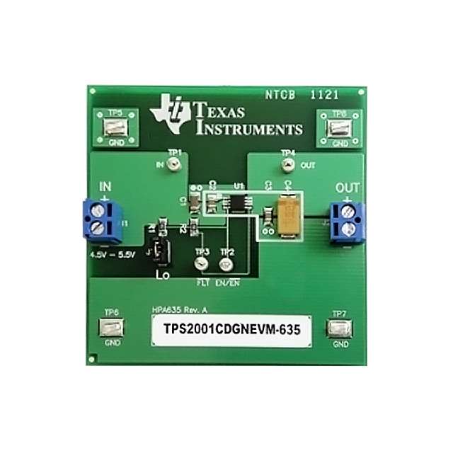TPS2001CDGNEVM-635 (Оценочные и демонстрационные платы и комплекты TI)