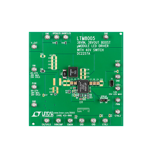 DC2257A (Драйверы светодиодов ADI)
