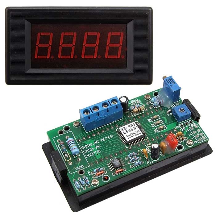 Вольтметр RUICHI SM3D-DV0.2, цифровой