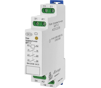 Реле промежуточное МРП-6 AC230В УХЛ4 (Меандр 4680626990365)