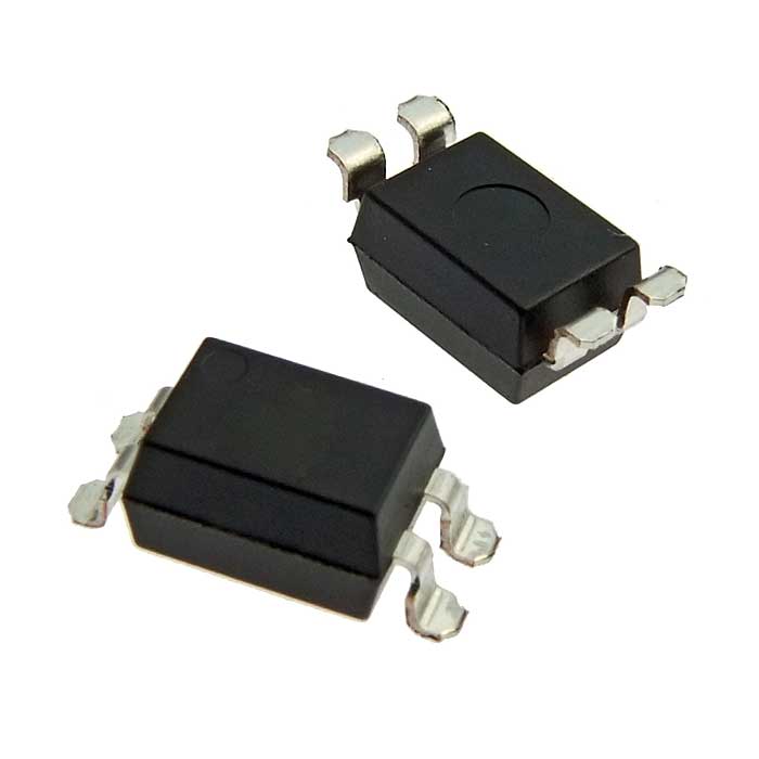 SFH690BT, Оптопара VISHAY, 1 канал, NPN транзисторный выход, CTR 100-300%, корпус SOP-4