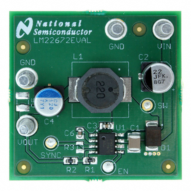 LM22672EVAL/NOPB (Импульсные источники питания TI)