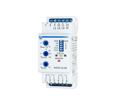 Трехфазное реле напряжения РНПП-311М-24V (Новатек-Электро 3425602311)