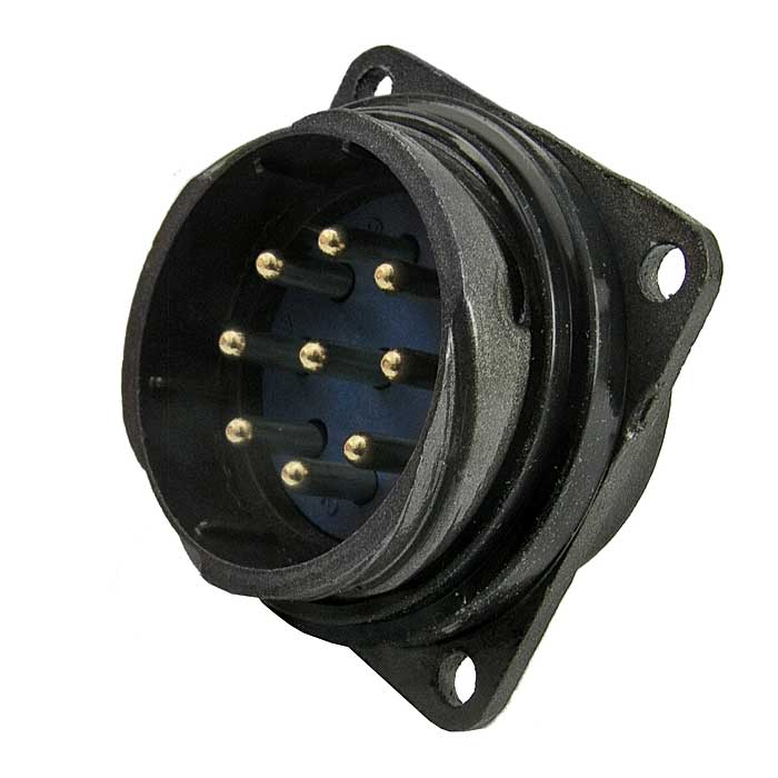 Разъём быстроразъёмный RUICHI FQ30-9pin ZJ, 9-ти контактный