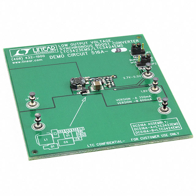LTC3424EMS#PBF (Импульсные стабилизаторы DC-DC ADI)