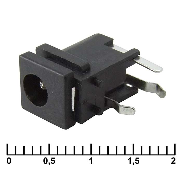 Разъёмы питания штырьковые RUICHI PJ043 1.65mm
