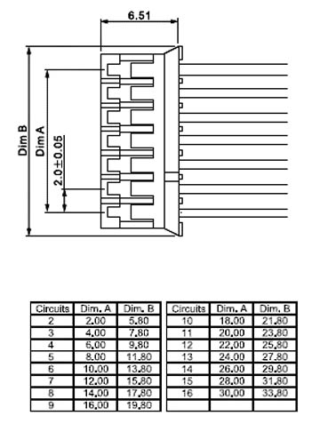 L-KLS1-XL1-2.00-08-H (Разъёмы на провод KLS)