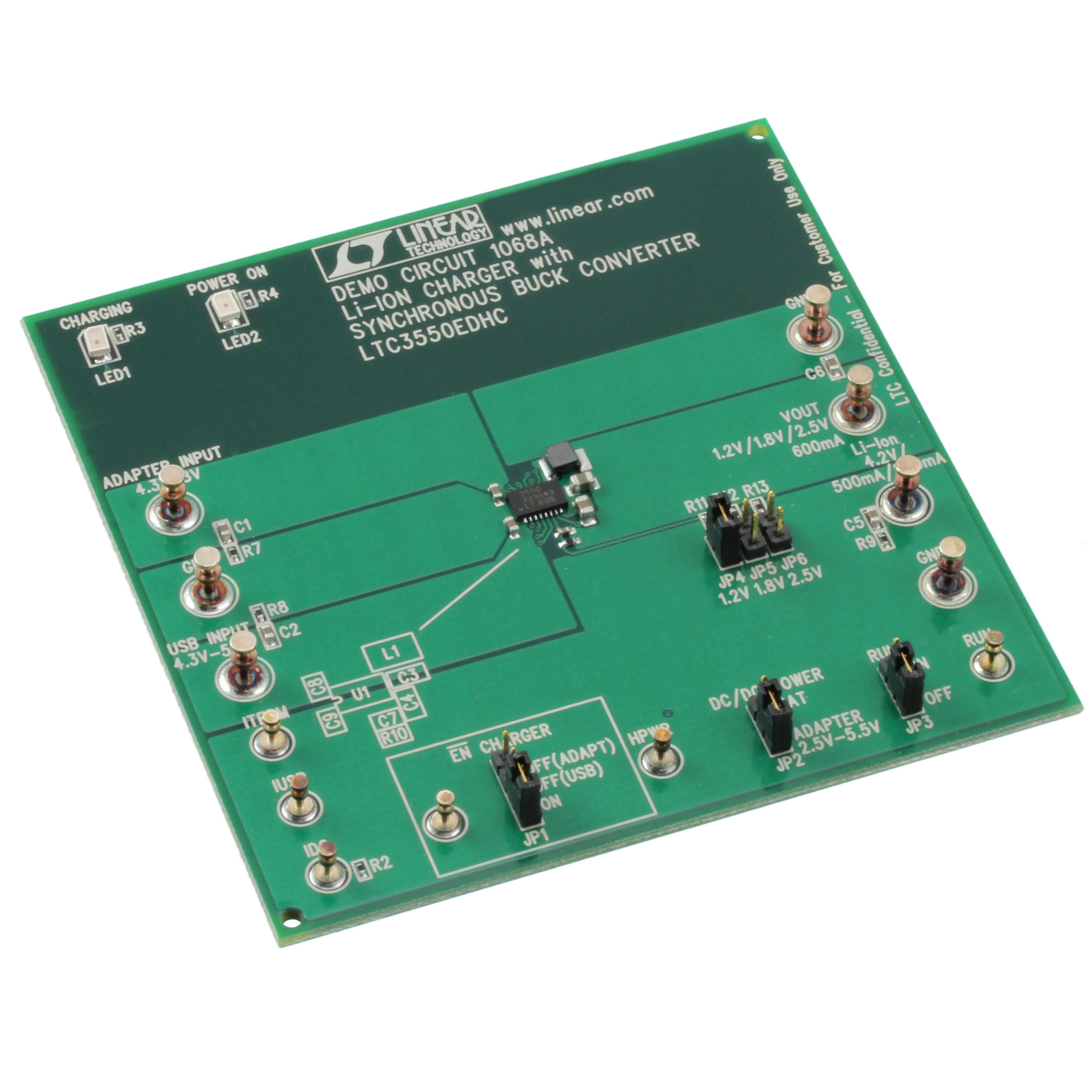 DC1068A (Оценочные и демонстрационные платы и комплекты ADI)