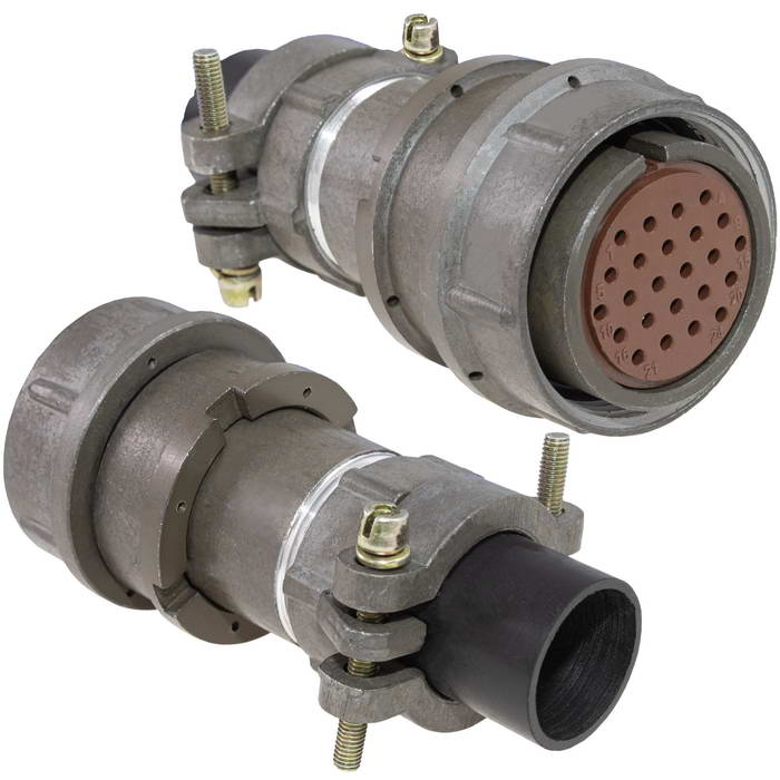 Разъём RUICHI RM27-24-TK-S-D кабельная прямая неэкранированная розетка (аналог 2рмт27)