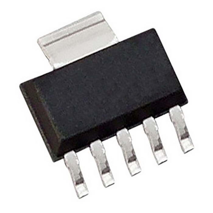 TPS7A4501DCQR, малошумящий LDO регулятор напряжения Texas Instruments, 1.9 ... 20В вх., 1.21 ... 20В вых., 1.5А, корпус SOT-223-6