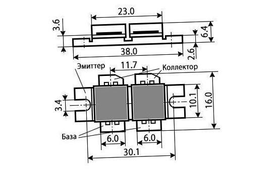 Транзистор 2Т9155В