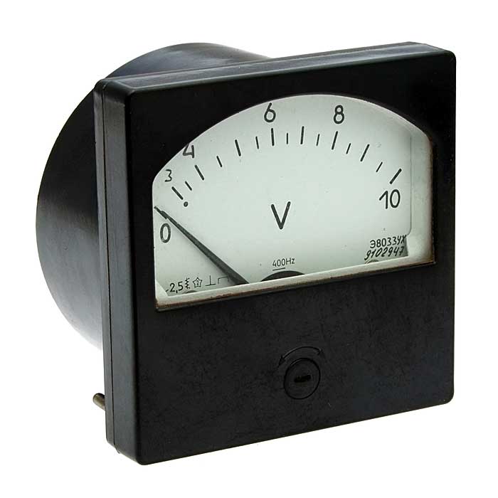 Прибор щитовой Э8033 10В (400ГЦ)