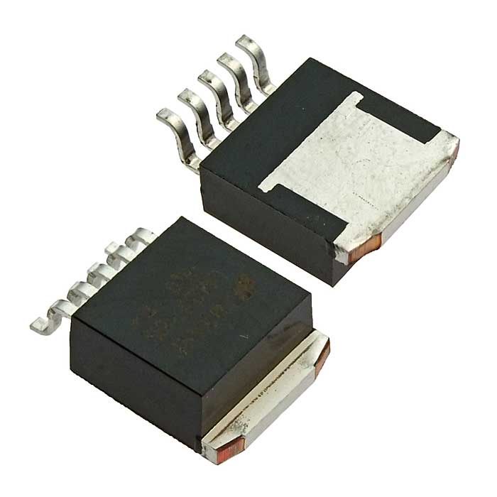LM2596S-5.0 , Понижающий преобразователь напряжения UMW Youtai Semiconductor, 3A, 5В, 150 кГц, корпус TO263-5(D2PAK)