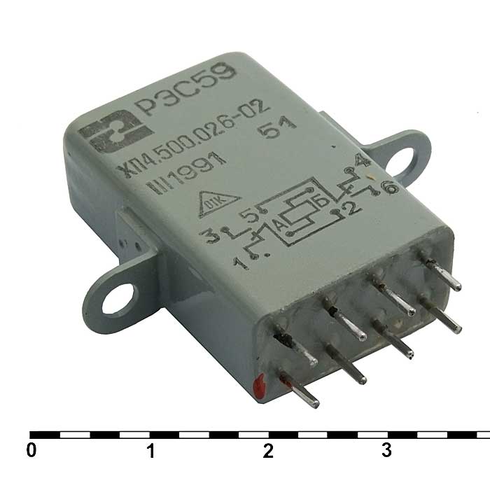 Реле РЭС59 026.02
