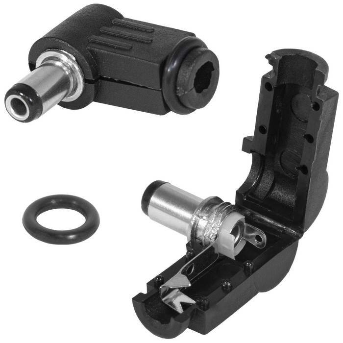 Разъём питания штырьковый RUICHI 0028d / 5.5x2.5 мм