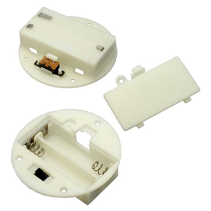 Батарейный отсек AAA*2 switch D60mm