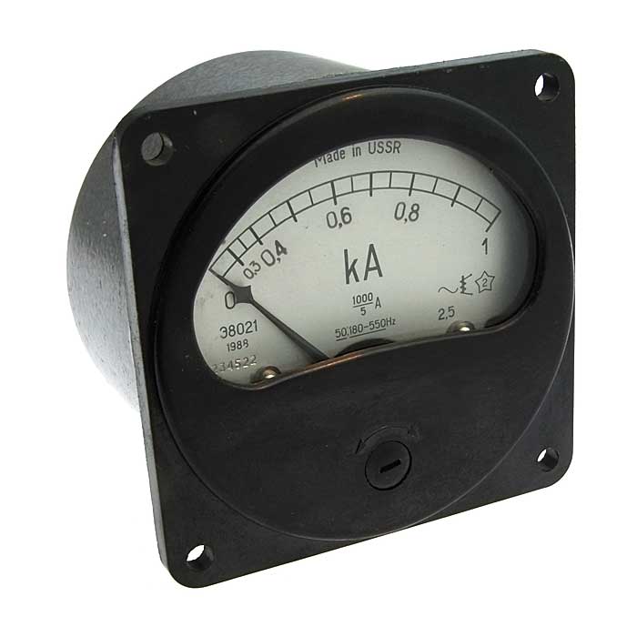 Прибор щитовой Э8021 1КА/5 (50ГЦ)