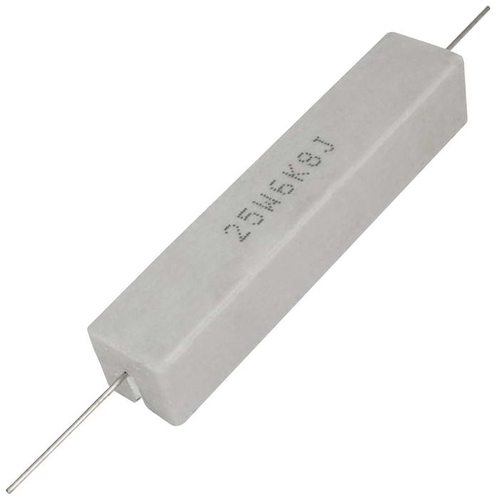 Мощный постоянный резистор RUICHI RX27-1 6.8 кОм 25W 5% / SQP25, керамо-цементный корпус