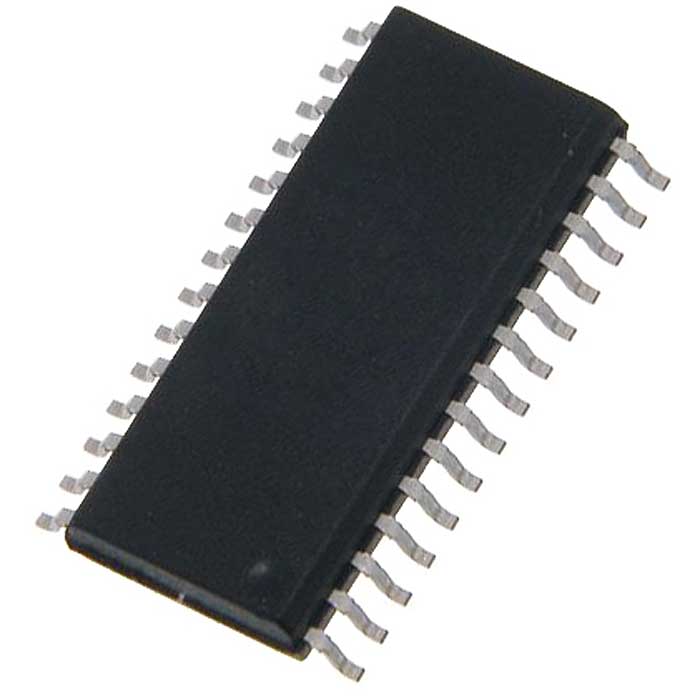 PIC16F886-I/SO, Микроконтроллер 8 бит Microchip, Flash, PIC16F, 20 МГц, 14 КБ, 368 Байт, корпус SOIC-28