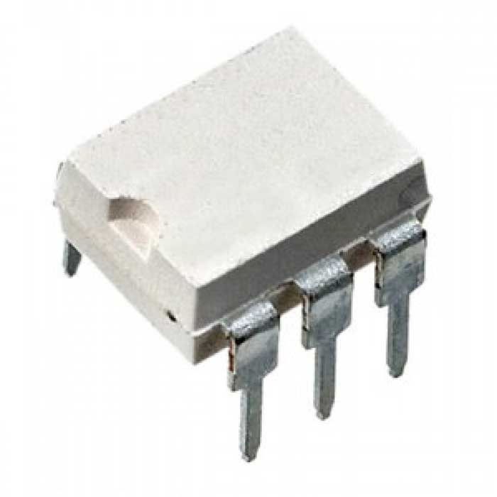 MOC3052M, Оптопара ON Semiconductor с симисторным выходом, 1 канал, 600В, 0.010A, 0.33Вт, корпус DIP-6