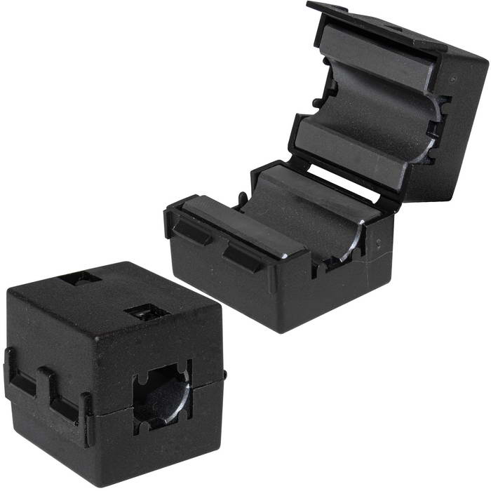 Фильтр ферритовый на провод RUICHI ZCAT2932-1330F черный, в корпусе