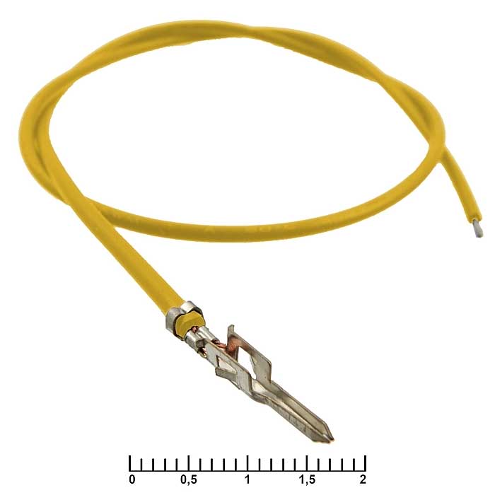 MF-M 4,20 mm AWG20 0,3m yellow