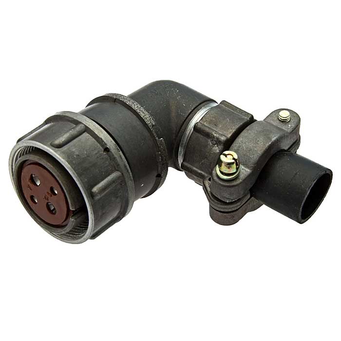 Разъём RUICHI RM22-4-TK-S-R кабельная угловая неэкранированная розетка (аналог 2рмт22)