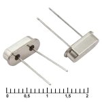 Кварцевый резонатор RUICHI HC49S-8.000 MHZ-20pF, монтаж THT