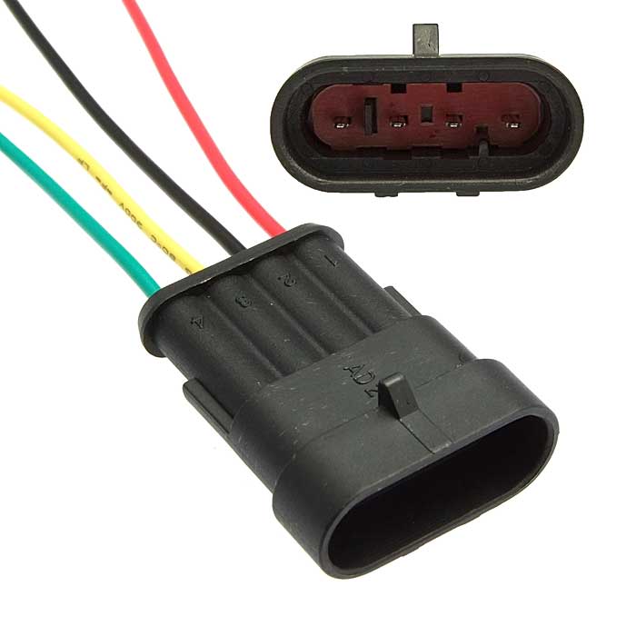 Разъем DJ7041-1.5-11 (18AWG 150cm)