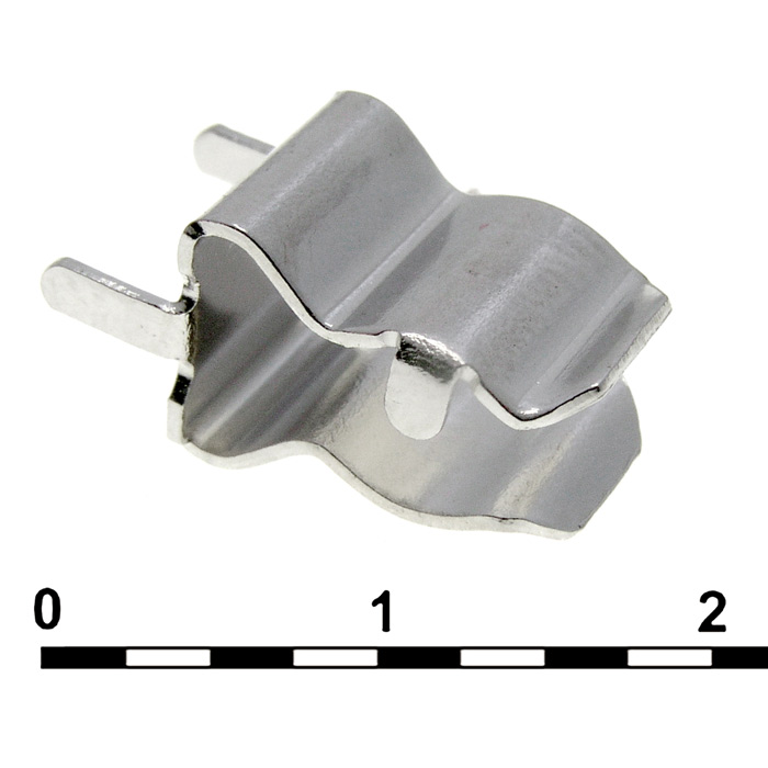 Держатель предохранителя RUICHI NF-005, 6х32 мм, Ni, 10 А