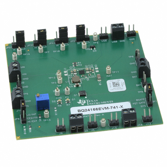 BQ24166EVM-741 (Оценочные и демонстрационные платы и комплекты TI)